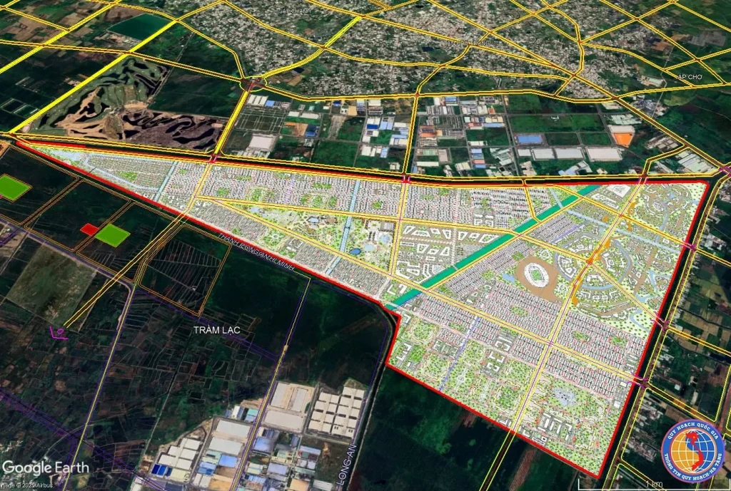 Mặt bằng tổng thể Vinhomes Saigon Park – Vin Hóc Môn 880ha
